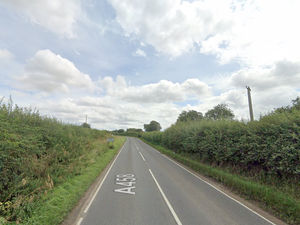 The crash happened on the A458 in Much Wenlock. Photo: Google 