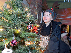 Supporting image for story: Carols and mince pies at Market Drayton farm