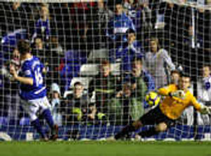 Birmingham ground out a point with Manchester City but could have taken all three had James McFadden not scuffed a penalty in the second-half.