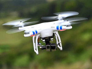 Supporting image for story: Helicopter pilot reports 'near miss' with drone over Newport