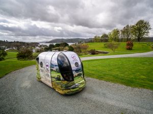 Supporting image for story: World first trial of Dudley firm's driverless vehicle is completed