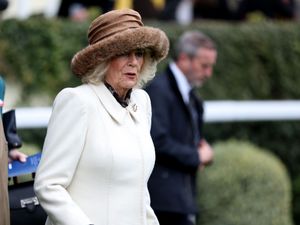 Supporting image for story: Camilla meets young people from ‘unique’ charity horse-riding club at Ascot