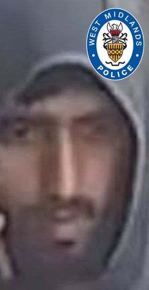 West Midlands Police have released this image of a man it said it wants to speak to. Photo: West Midlands Police