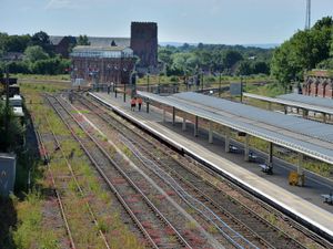 Supporting image for story: Empty platforms as every train across Shropshire and mid Wales cancelled by rail strike