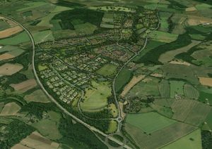 An image of how the site in Tong could look