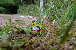 Since the trail began it has grown with children painting their own stones and adding to it. It has hundreds of stones included now.