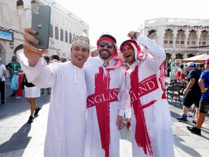 Supporting image for story: Optimistic England and Wales fans gear up for crunch ‘Battle of Britain’ match
