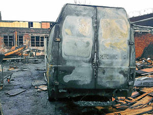 Supporting image for story: Fire rips through Walsall furniture workshop