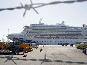 Supporting image for story: Coronavirus: Stranded Britons on cruise ship could be flown home