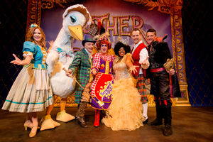 The cast of Mother Goose