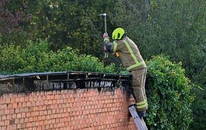 The building is at the back of the Old Bush Pub, and near to the Pie Factory