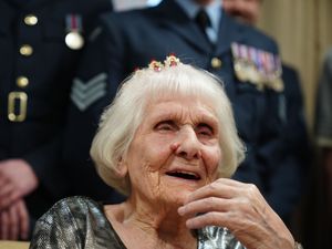 Supporting image for story: RAF joins 103rd birthday celebrations for Second World War radar operator