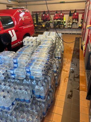 Bottles of water to be delivered to stranded South Shropshire residents.