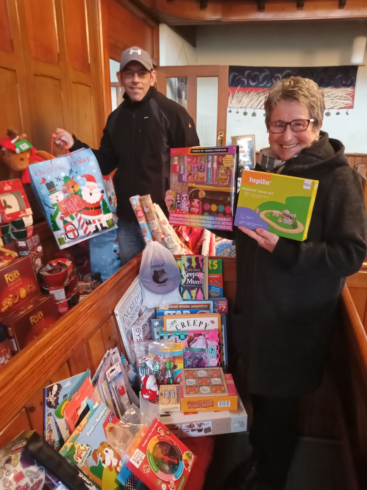 Powys foodbank manager praises community for &lsquo;exceptional amount of donations&rsquo;