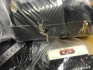 Supporting image for story: Counterfeits worth £15k seized from car on the M6