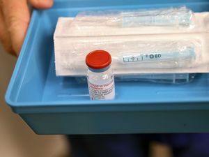 Supporting image for story: Unpaid carer becomes first Briton to receive Moderna vaccine