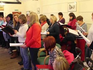 Supporting image for story: WATCH: 'No Men Aloud' choir to take to the stage for first time in Brewood