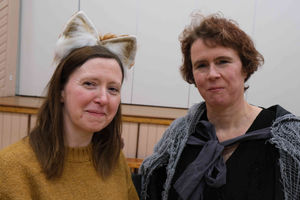 Kitty the cat with the evil fairy Carabosse