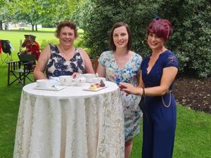 Supporting image for story: Hospital heroes enjoy afternoon tea at Buckingham Palace to celebrate NHS birthday
