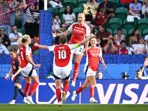 Supporting image for story: Arsenal win Women’s Champions League as Stina Blackstenius goal downs Barcelona