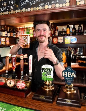 Richard Wellington, general manager of the Barley Mow