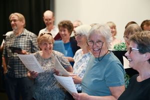 There is nothing like the joy of singing.