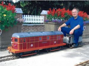 Supporting image for story: Miniature locos raise funds for heritage railway