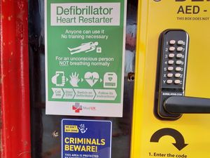Supporting image for story: Police continue to get smart to combat defibrillator thieves
