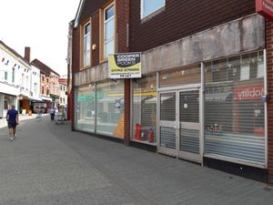 Empty shops in Wellington, Telford on Thursday, July 3, 2025