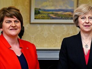 Supporting image for story: May seeks to allay peace process fears over DUP alliance