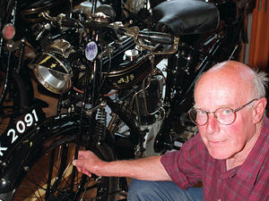 Supporting image for story: Tributes paid to legendary motorbike builder and racer from Shrewsbury