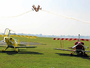 Supporting image for story: High-flying firms bring thrill of aero display to Shropshire skies