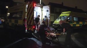 Terry Billingham, from Rowley Regis, is taken to hospital after paramedics regained his pulse after he suffered a cardiac arrest
