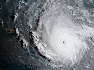Supporting image for story: Watch this dramatic footage recorded in the eye of Hurricane Irma