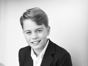 Supporting image for story: Grown-up Prince George snapped in new birthday photo by Kate as he turns 11