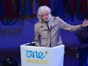 Supporting image for story: Bob Geldof backs climate activists who threw soup over Van Gogh painting