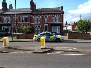 The scene of the stabbing