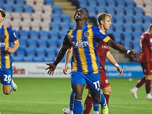 Supporting image for story: Daniel Udoh 'cannot wait' for Shrewsbury Town return after injury lay-off