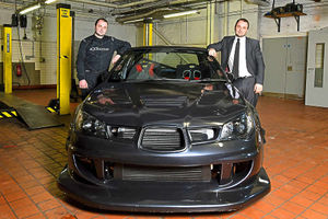 Supporting image for story: Video: Building a 180 mph Subaru Impreza from scratch