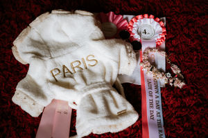 Princess Paris’s personal branded dressing gown