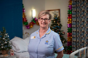 Vicki Clark is a Health Care Assistant at Marie Curie’s West Midlands hospice. 