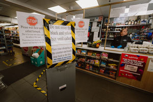 Turners Top Shop in Bridgnorth has installed serving screens to protect the staff and customers