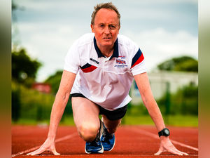 Supporting image for story: Shrewsbury transplant patient Andy is a runaway success at World Games