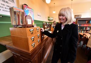 Kim Downing takes a look at the old filing system from when she was a child visiting the library