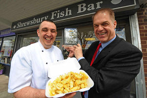Supporting image for story: Shrewsbury takeaway wins Chip Shop of the Year award