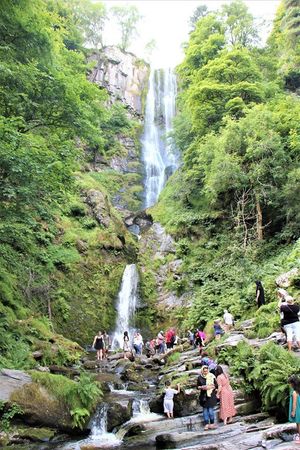 A bomb disposal squad was called to Pistyll Rhaeadr after a suspected bomb was found. Dyfed-Powys Police said it was believed to a be an unexploded ordnance shell and removed it from the site. Photo: Marcin Michałek
