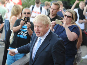 Supporting image for story: Boris mobbed as campaign trail hits the West Midlands