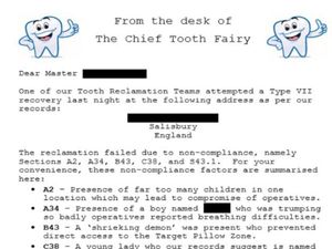 Supporting image for story: These parents came up with a genius plan after the tooth fairy forgot their child’s tooth