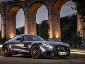 Supporting image for story: First Drive: Mercedes-AMG GT C Coupe Edition 50 offers explosive performance and a thunderous soundtrack