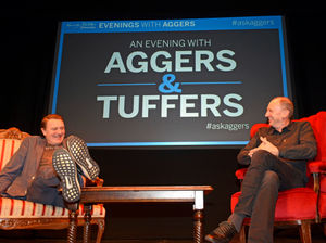 Supporting image for story: Aggers and Tuffers eager to talk cricket again at Wolverhampton's Grand Theatre